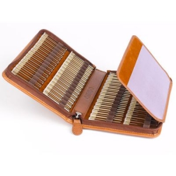 Taschenapotheke 60er Bioleder braun