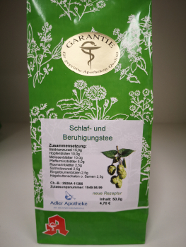 Schlaf- und Beruhigungstee 50g - Neue Rezeptur