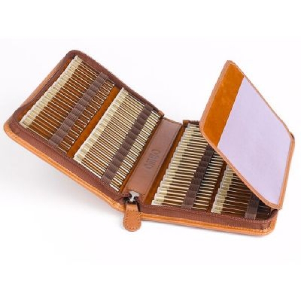 Taschenapotheke 60er Bioleder braun