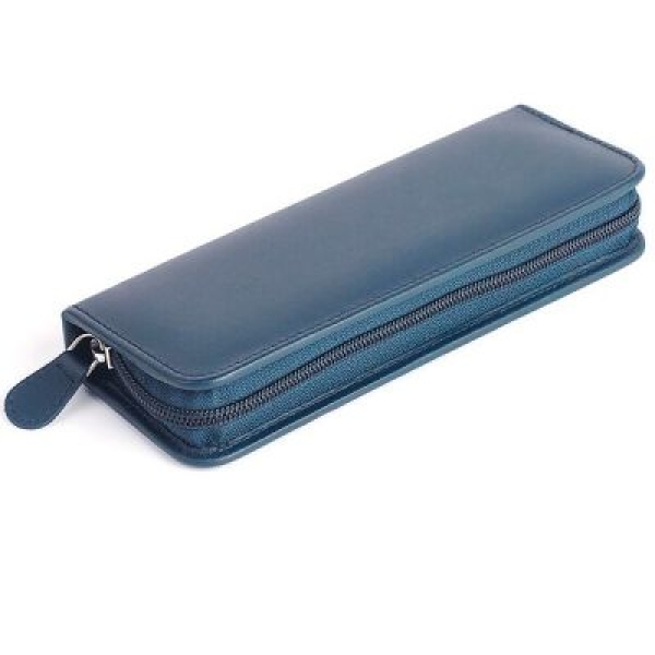 Taschenapotheke 30er Leder blau