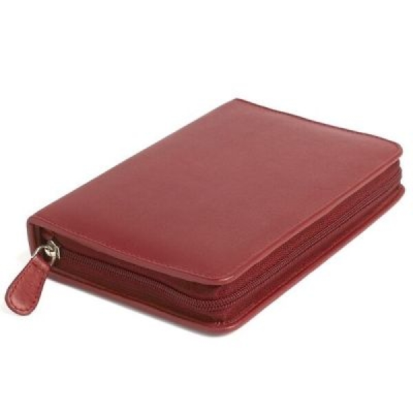 Taschenapotheke 60er Leder rot